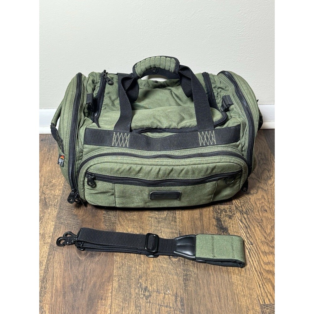 Pathfinder 20” Professional Carry-On Bag Olive Green Ballistic Nylon Travel Bag